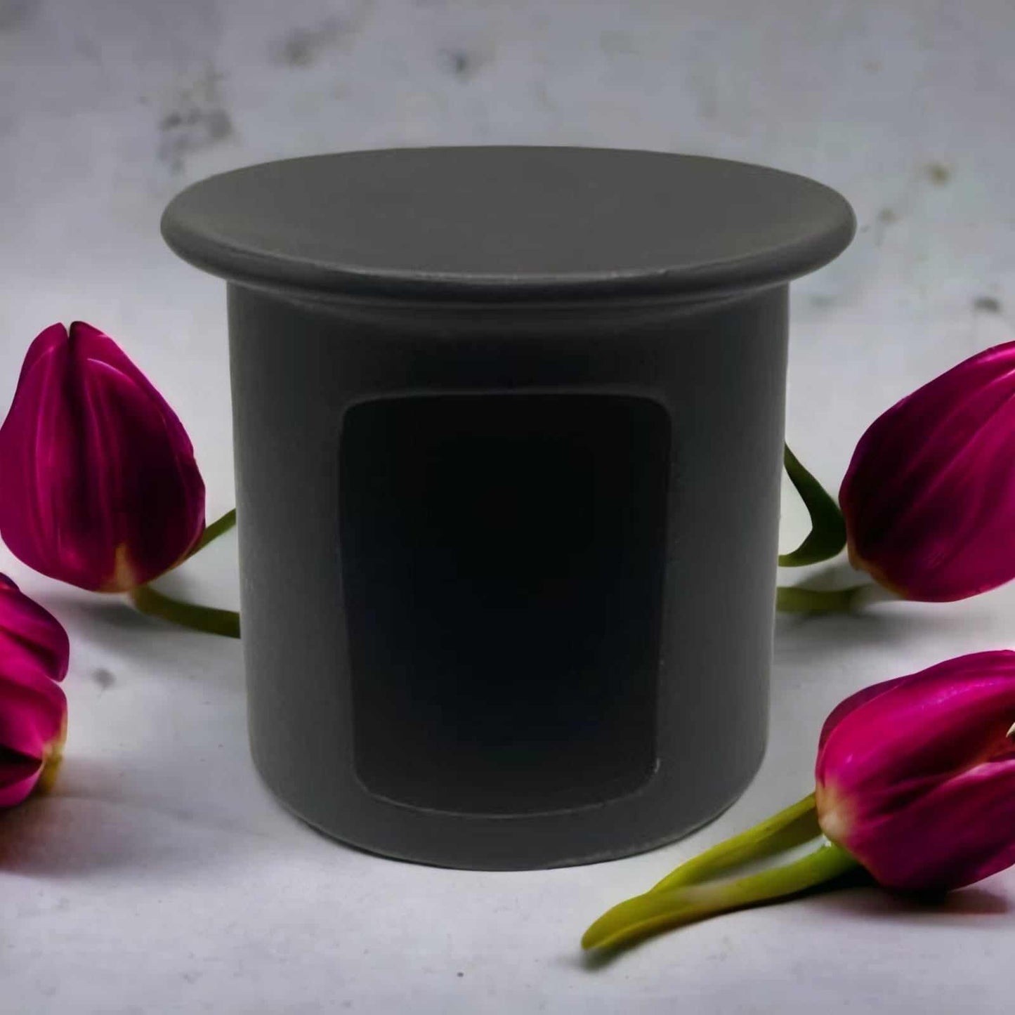 Black Speckle Ceramic Wax Burner