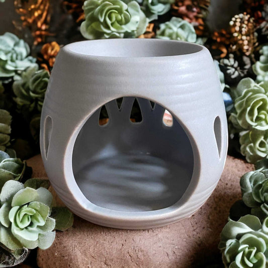 Grey Wax Burner