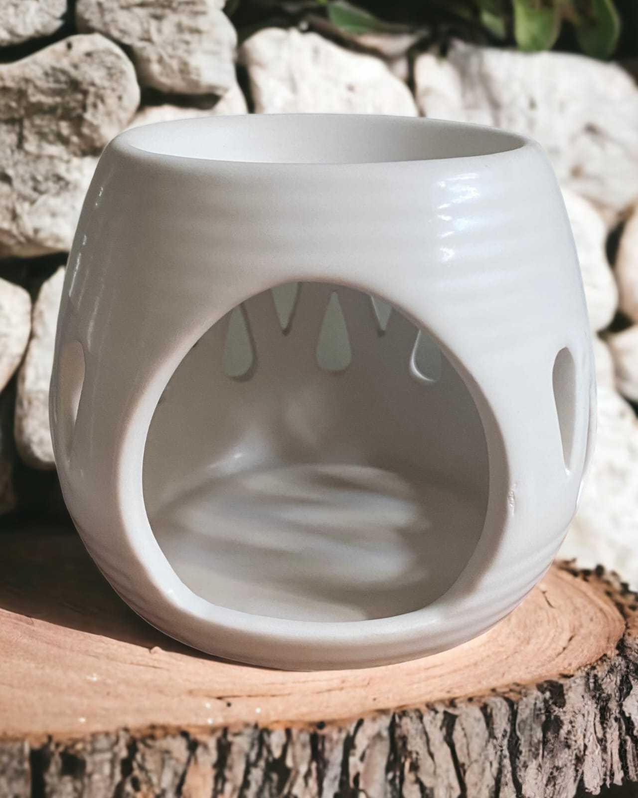 White Wax Burner