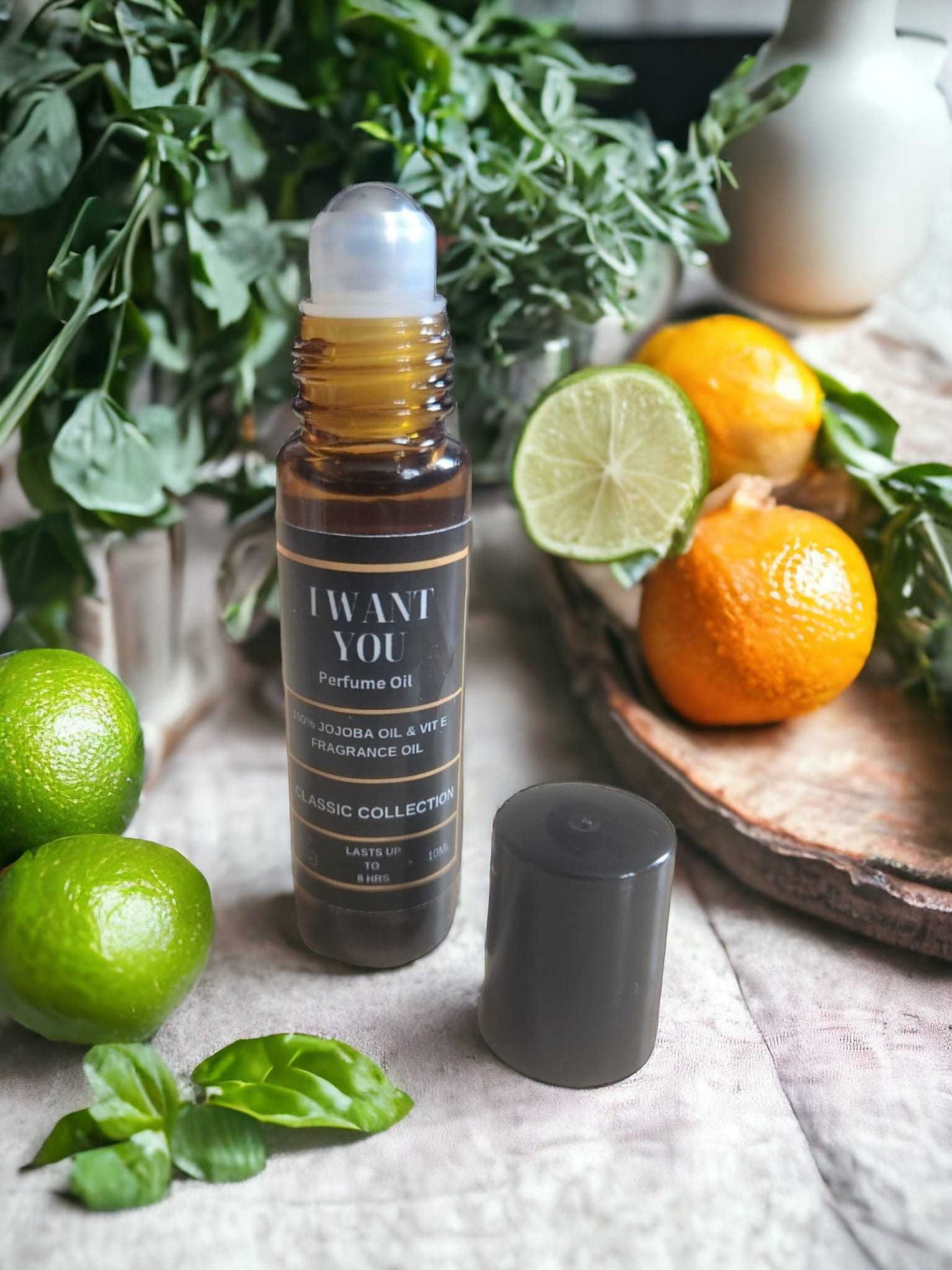 Lime, Mandarin & Basil Perfume Oil