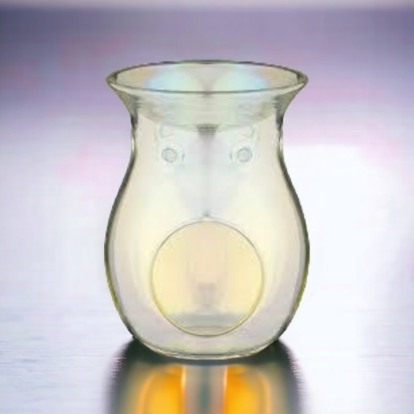 Iridescent Glass Wax Burner